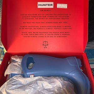 Brand New Kids original pull on hunter rain boots